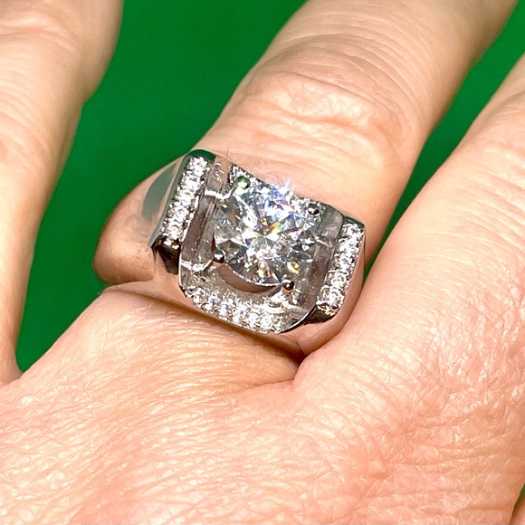 New Sterling Morganite Ring